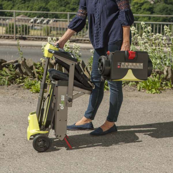 Monarch Mojo 4mph Auto Folding Lightweight Transportable Mobility Scooter