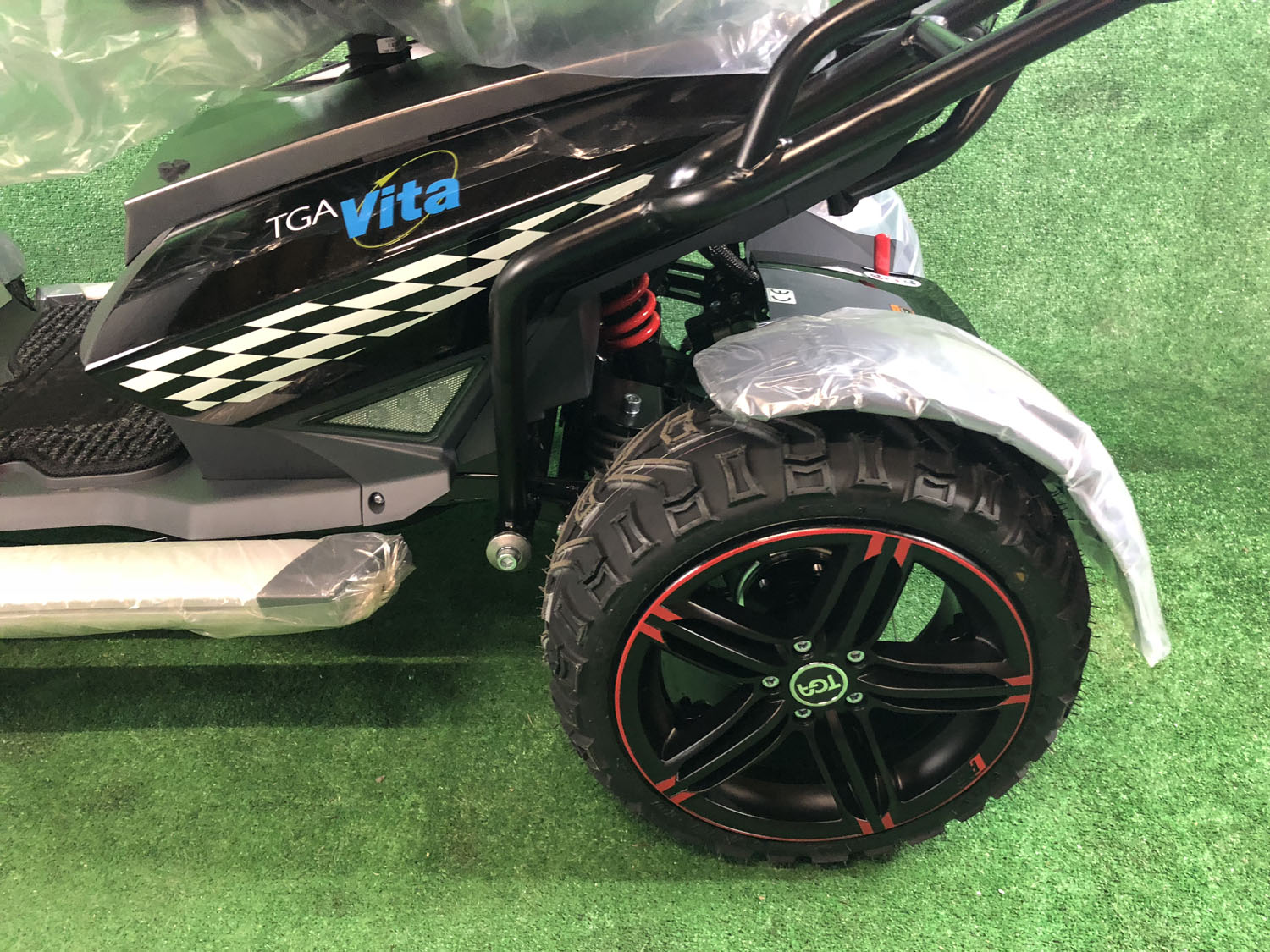 New TGA Vita X 8mph Ultimate Large All Terrain Mobility Scooter