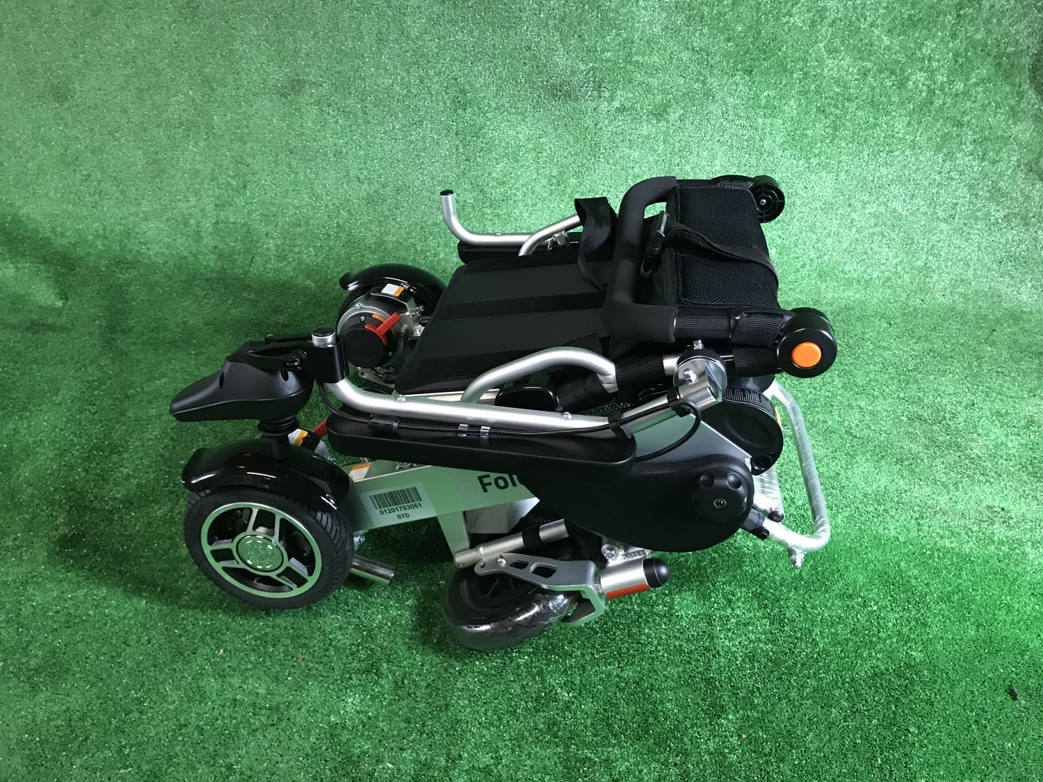 New Motion Healthcare Foldalite Folding Light Weight Powerchair - Electric Wheelchair