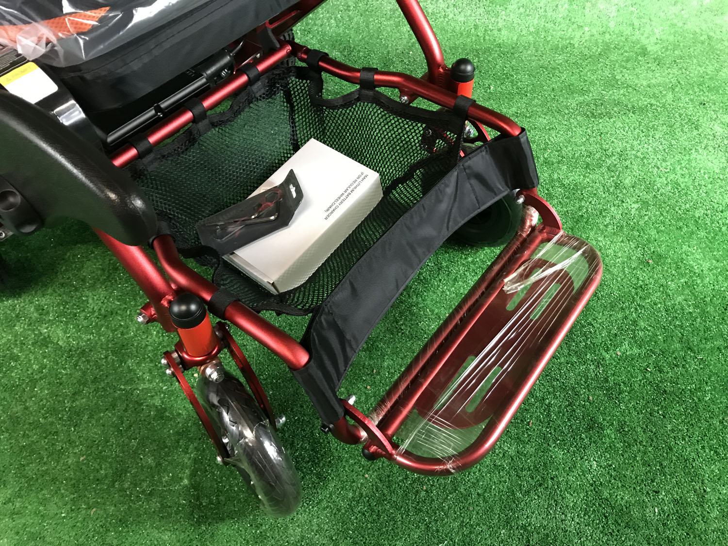 New Motion Healthcare Foldalite Trekker Folding Light Weight Powerchair - Electric Wheelchair