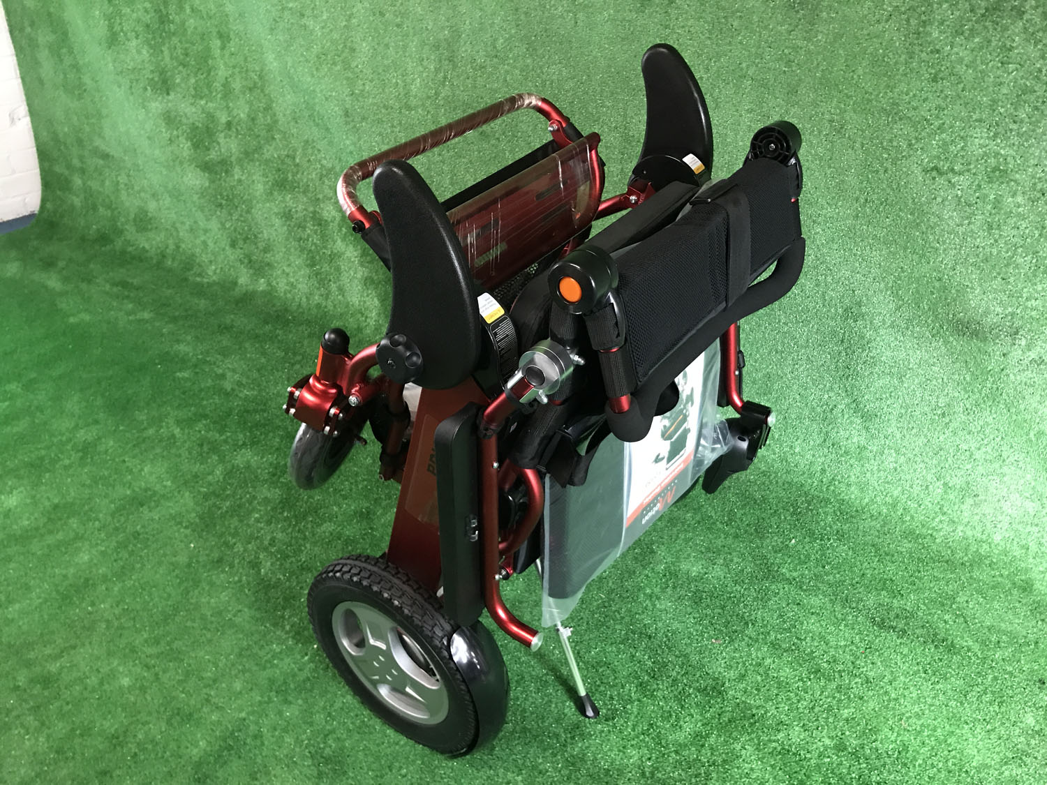 New Motion Healthcare Foldalite Trekker Folding Light Weight Powerchair - Electric Wheelchair