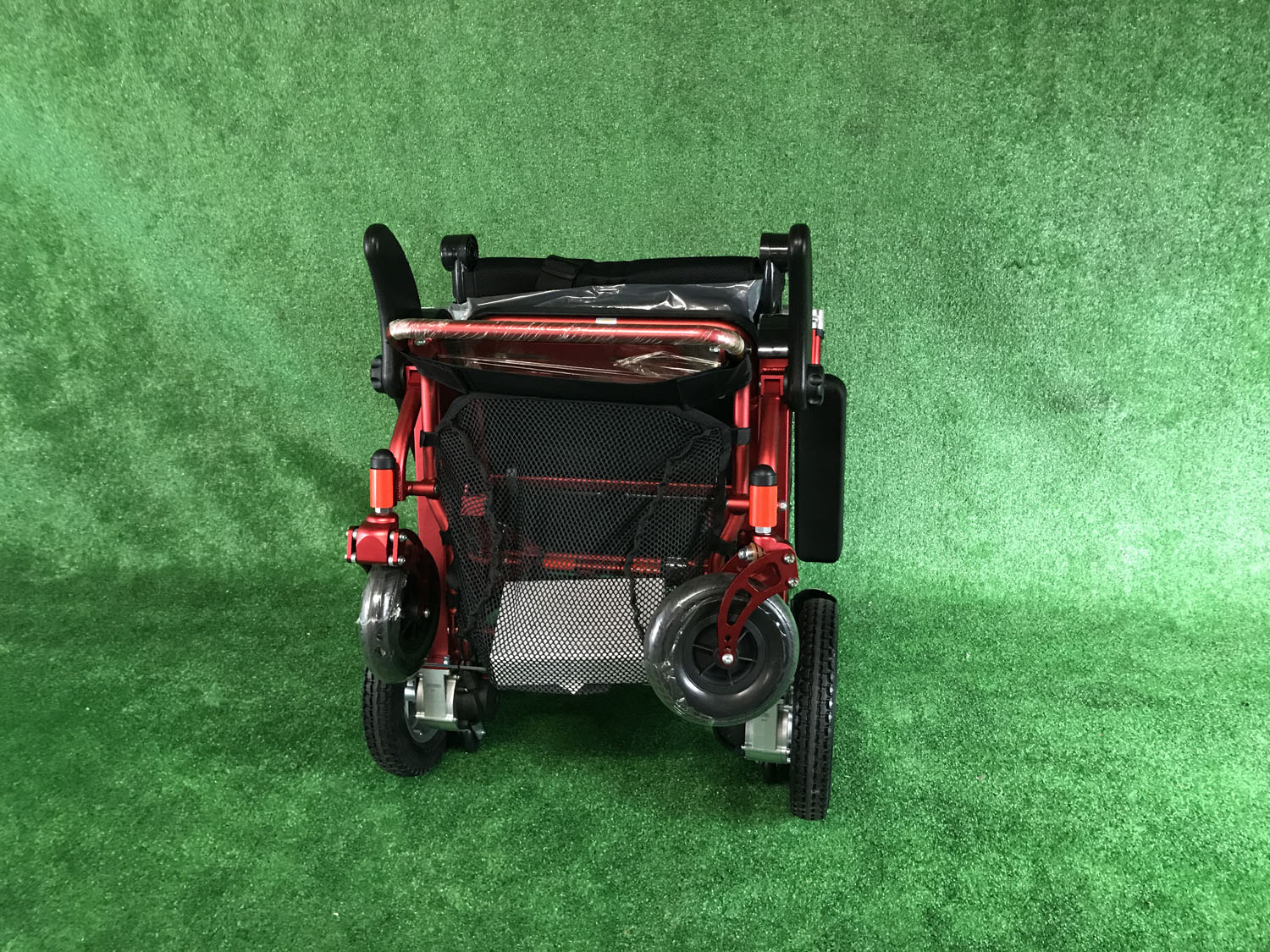 New Motion Healthcare Foldalite Trekker Folding Light Weight Powerchair - Electric Wheelchair