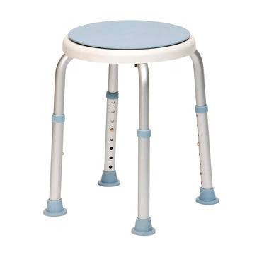 Bath Stool With Rotating Seat Swivel Seat Adjustable Height Main image