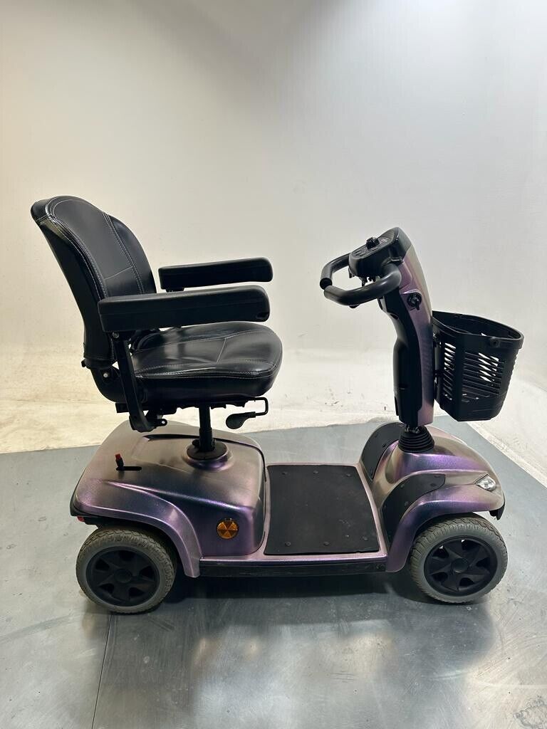 Invacare Leo Mobility Scooter Pavement Comfy Pneumatic Tyres Purple