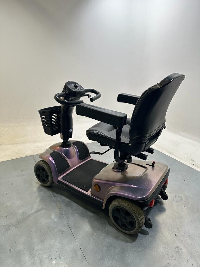 Invacare Leo Mobility Scooter Pavement Comfy Pneumatic Tyres Purple