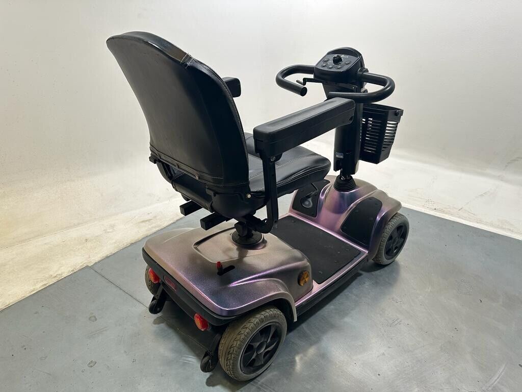 Invacare Leo Mobility Scooter Pavement Comfy Pneumatic Tyres Purple
