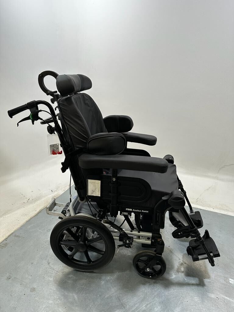 Invacare Azalea Rea with Alber Motor Assist and Leg Raiser