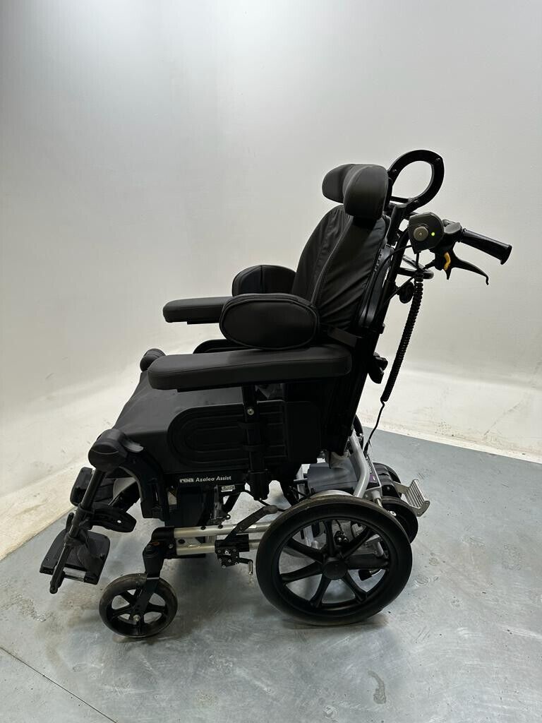 Invacare Azalea Rea with Alber Motor Assist and Leg Raiser