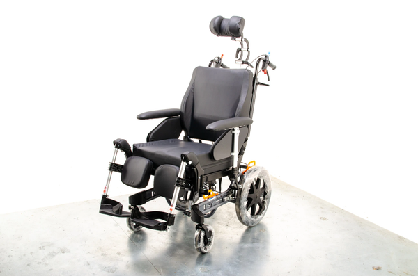 Ultimate Healthcare Gravity II Tilt in Space Attendant Manual Posture Wheelchair - Rea Azalea Clematis