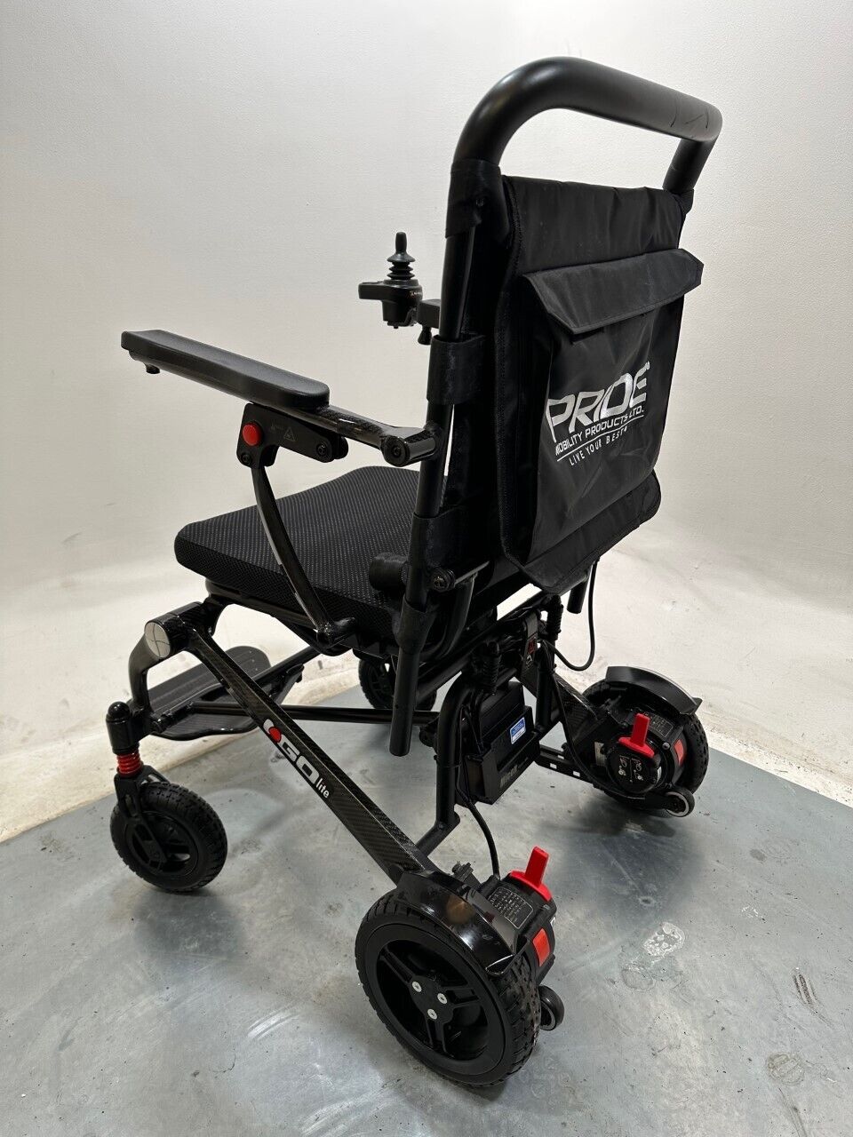 Pride iGo-lite Powerchair 2022 Carbon 4mpg