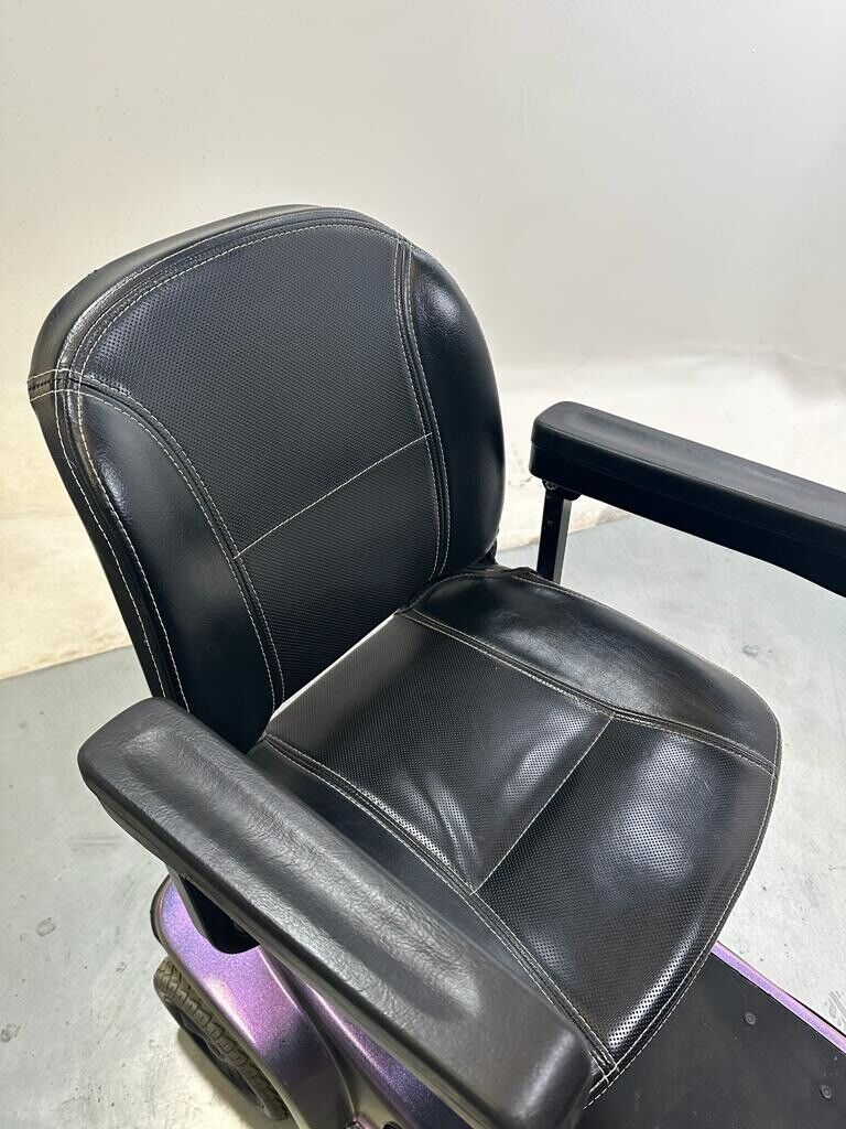 Invacare Leo Mobility Scooter Pavement Comfy Pneumatic Tyres Purple
