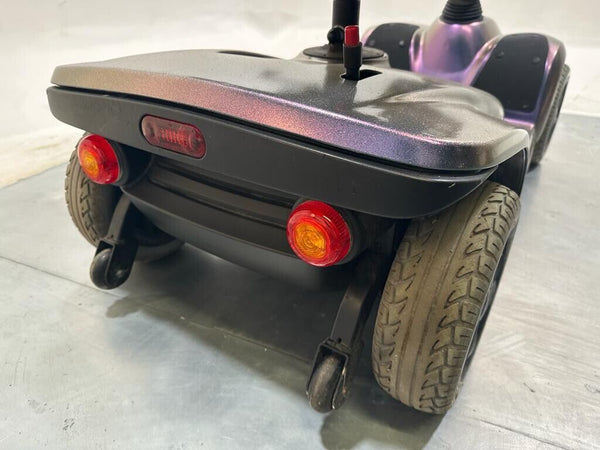 Invacare Leo Mobility Scooter Pavement Comfy Pneumatic Tyres Purple
