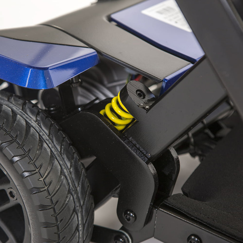 The ALL NEW SMARTI with Rear Suspension for Improved Comfort Remote Auto-Folding Travel Mobility Scooter