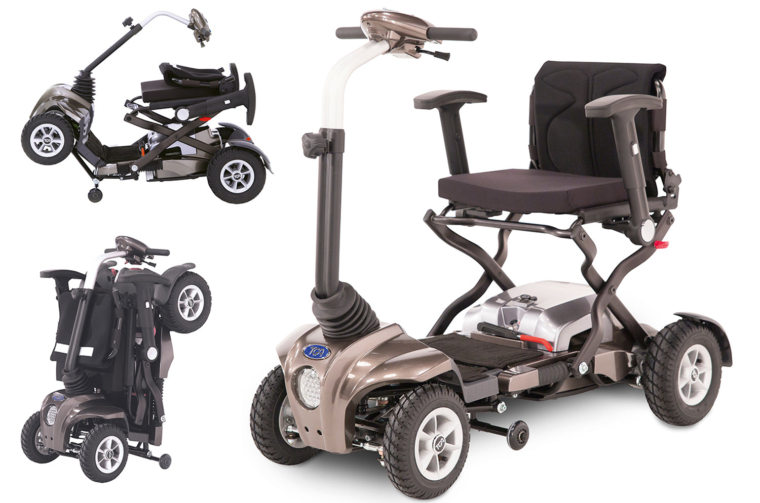 TGA Maximo 4mph Mid Size Folding Mobility Scooter Secondary image
