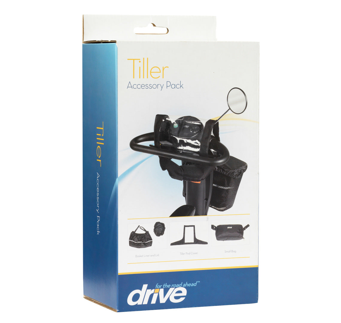 Mobility Scooter Tiller Accessory Pack Drive DeVilbiss Rain Cover Secondary image