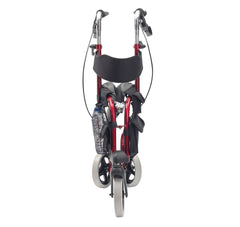 Lightweight Folding 3-Wheel Tri-Walker With Seat. Adjustable Handles. Brakes. Carry bag